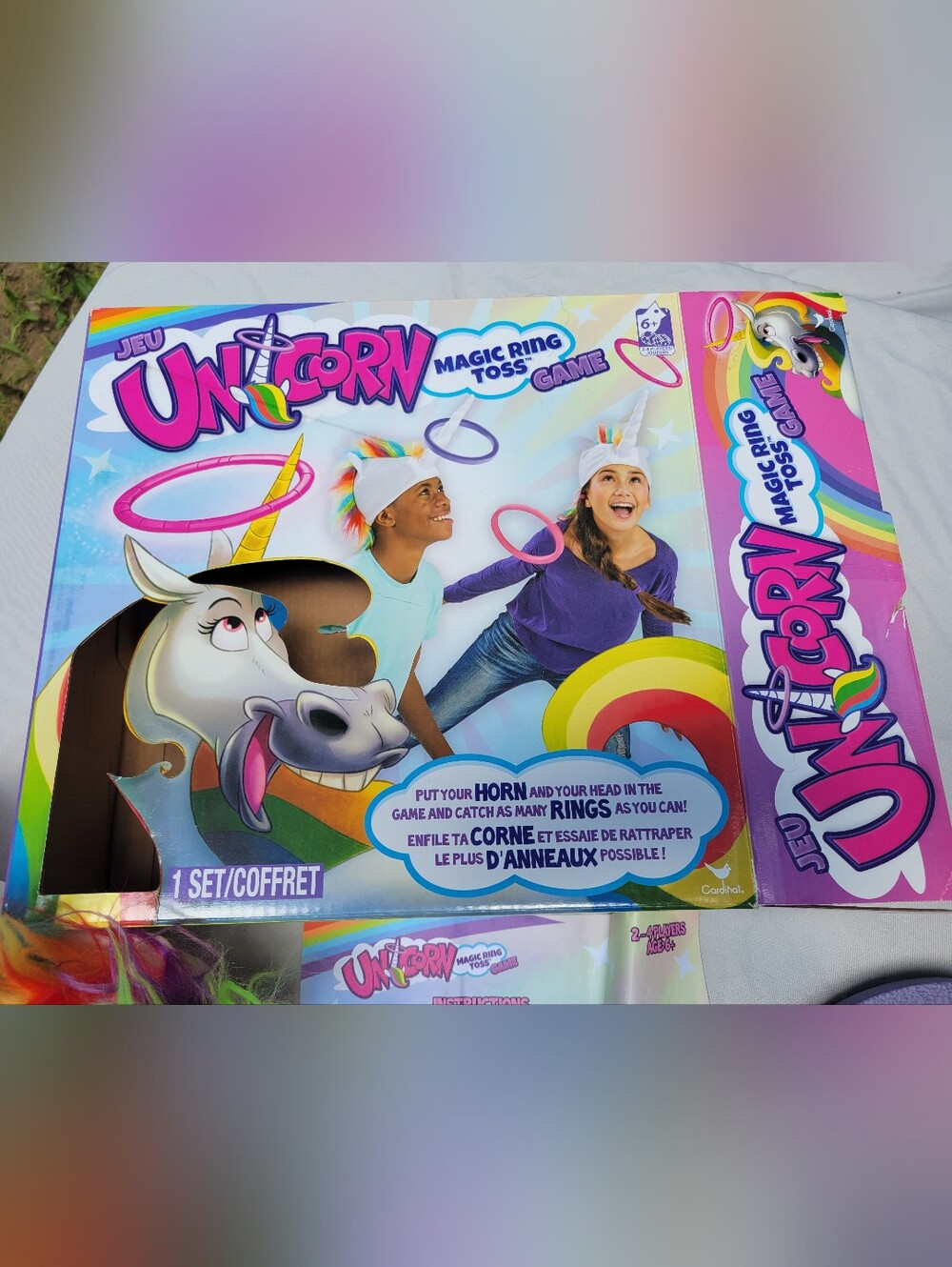 Unicorn Ring Toss Game